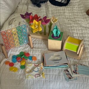 Colorful Montessori Toy Set